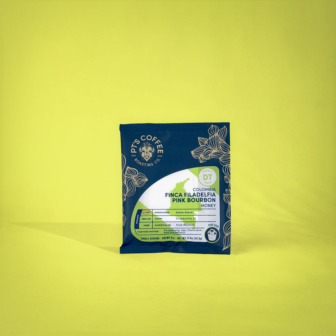 Colombia Pink Bourbon Honey Pour Over Pouch